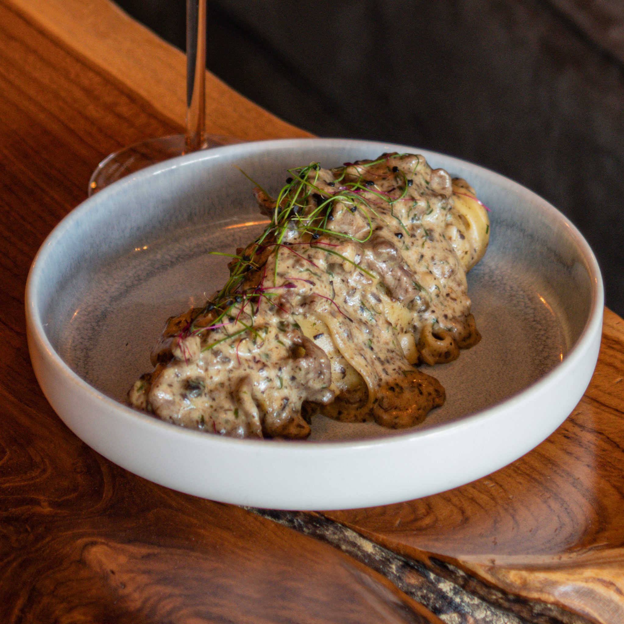 tagliatelle cu vita si trufe